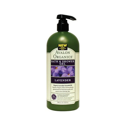 AVALON ORGANICS BATH & SHWR GEL,LAVENDER