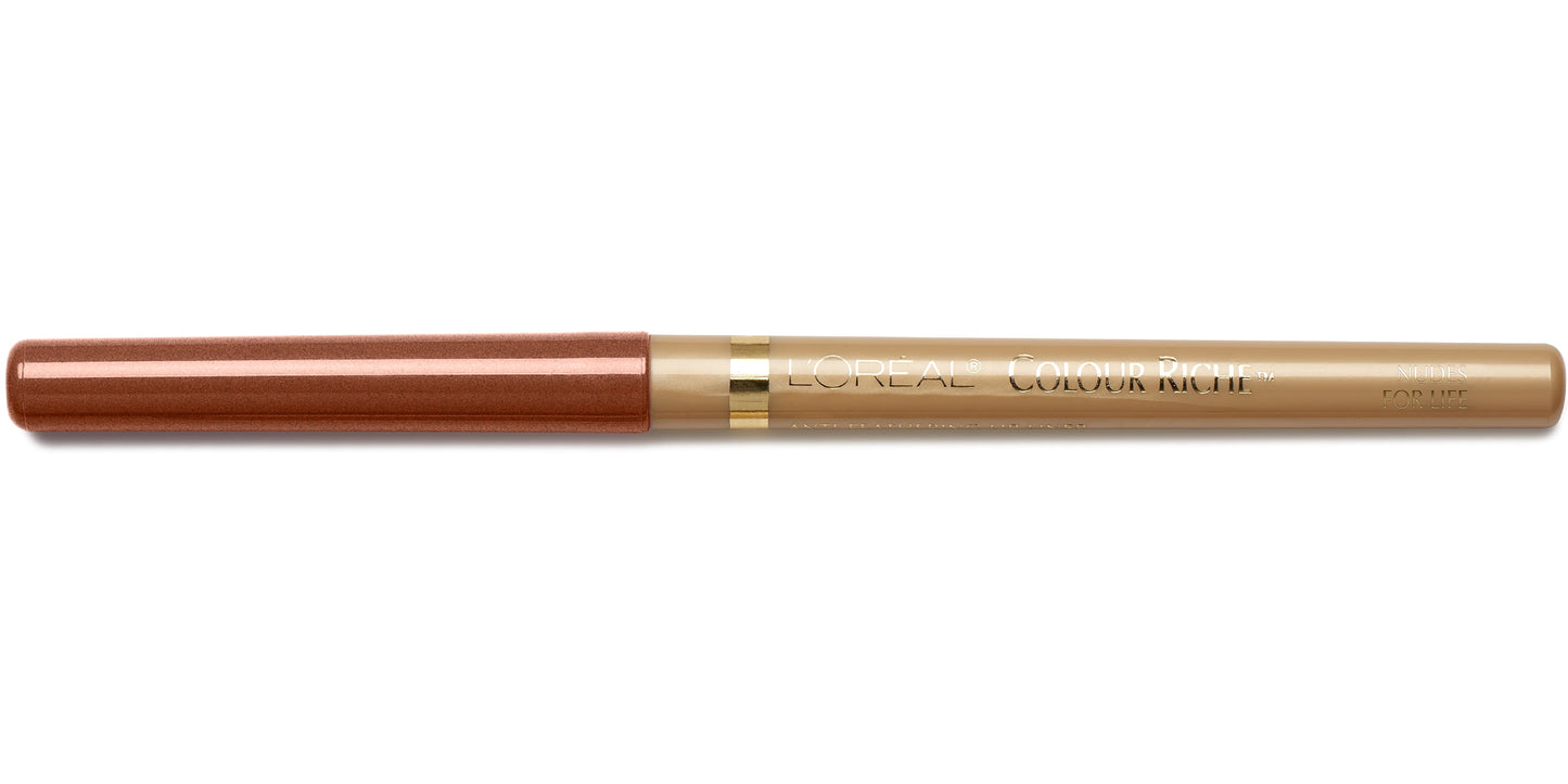L'Oreal Paris Colour Riche Lip Liner, Nudes For Life, 0.01 oz