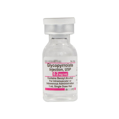 GLYCOPYRROLATE SD 0.2MG/ML 25X1ML