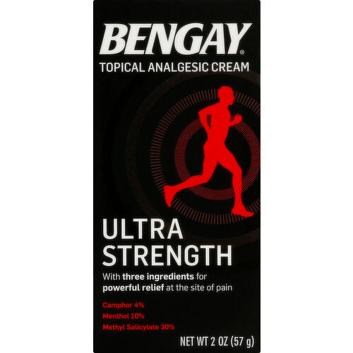 Bengay Ultra Strength Topical Analgesic Cream 4oz