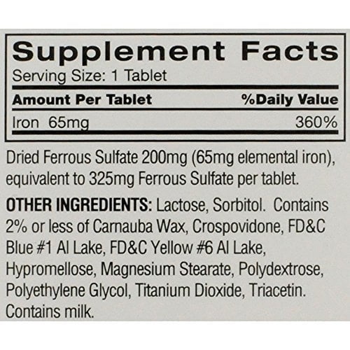 FEOSOL IRON TB 65MG 120 ORIG