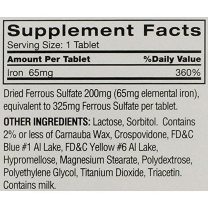 FEOSOL IRON TB 65MG 120 ORIG