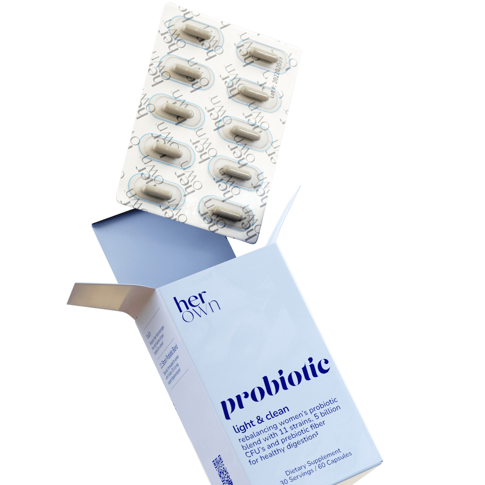 HER OWN PROBIOTIC CW 60 GMM