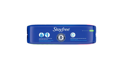 STAYFREE MAXI SUPER PAD LONG WING 6X16CT