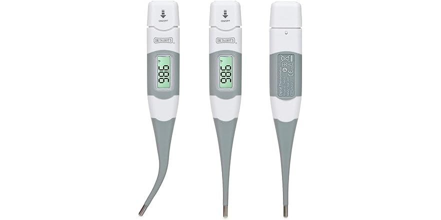 DR. TALBOT'S Flex Tip Digital Thermometer with Protective Case