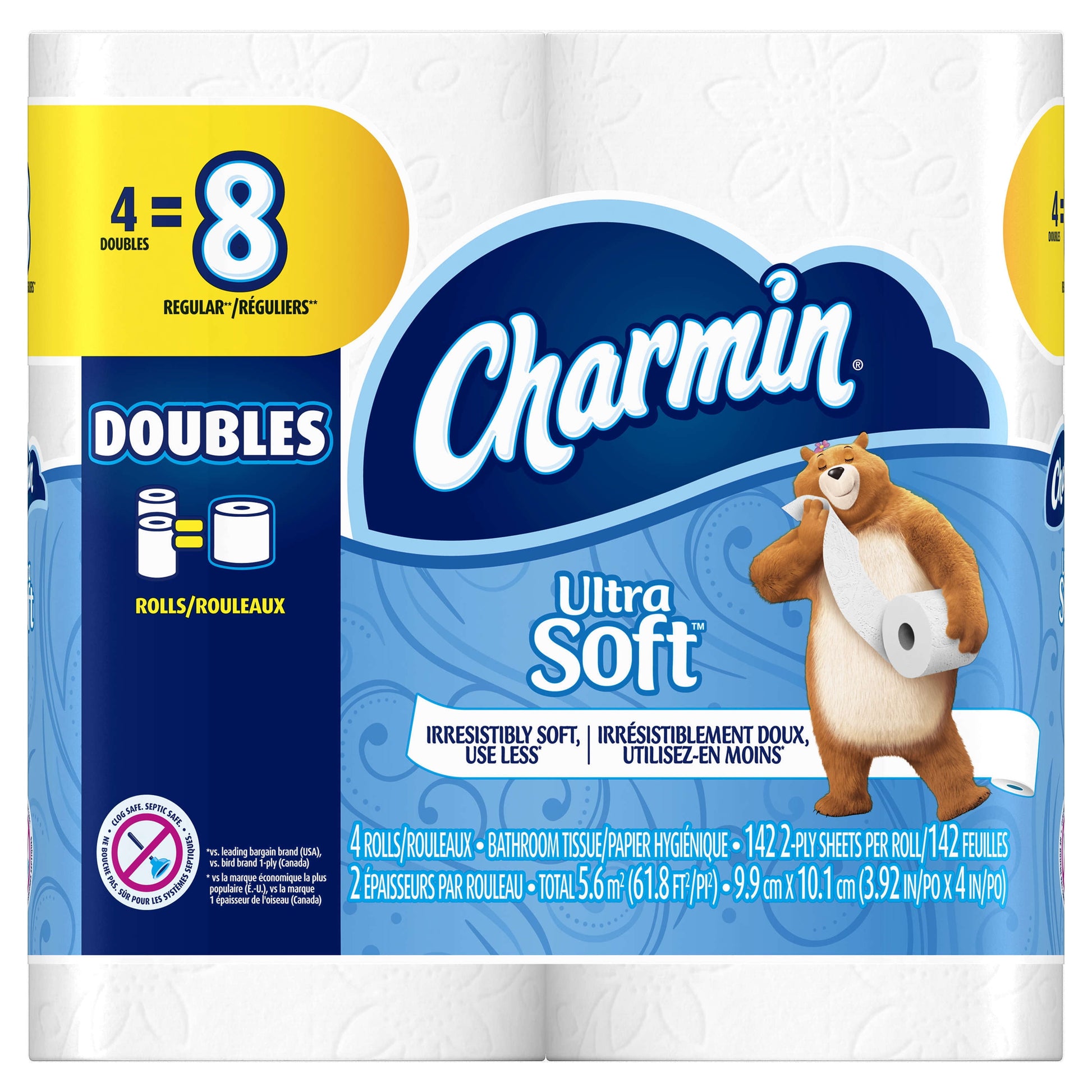 CHARMIN ULTRA SOFT 18 MG RL