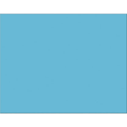 Pacon Railroad Poster Board, 1 count - Light Blue, 28" x 22"