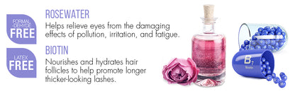 DUO Rosewater & Biotin Eyelash Glue - Clear