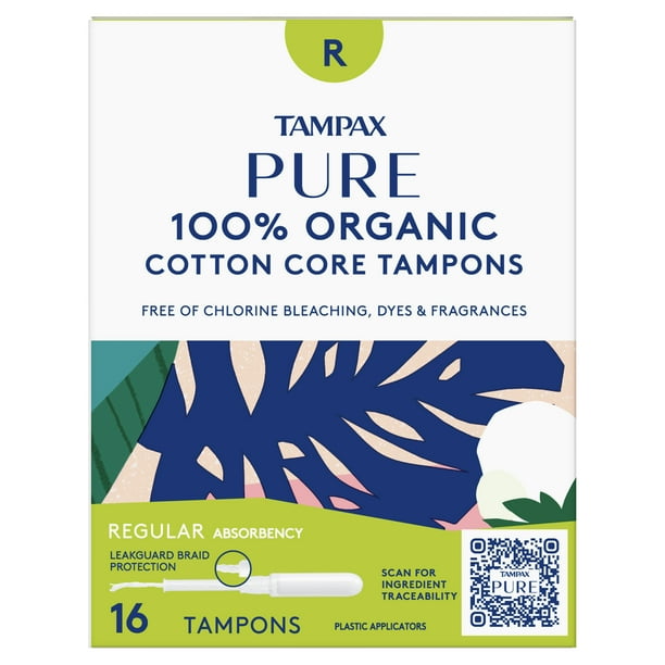 Tampax Tampons Regular 10 Count Unscented