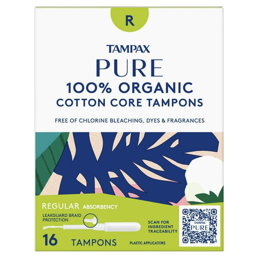 Tampax Tampons Regular 10 Count Unscented