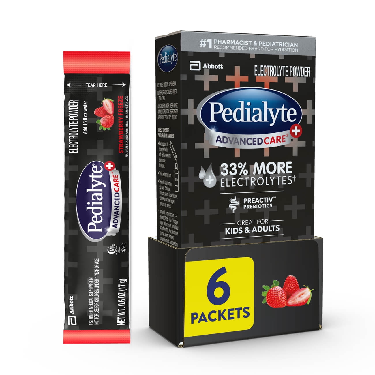 PEDIALYTE ADV STRWLEM LIQ RETL 4X1LTR