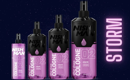 NISHMAN AFTERSHAVE STORM  13.5Z