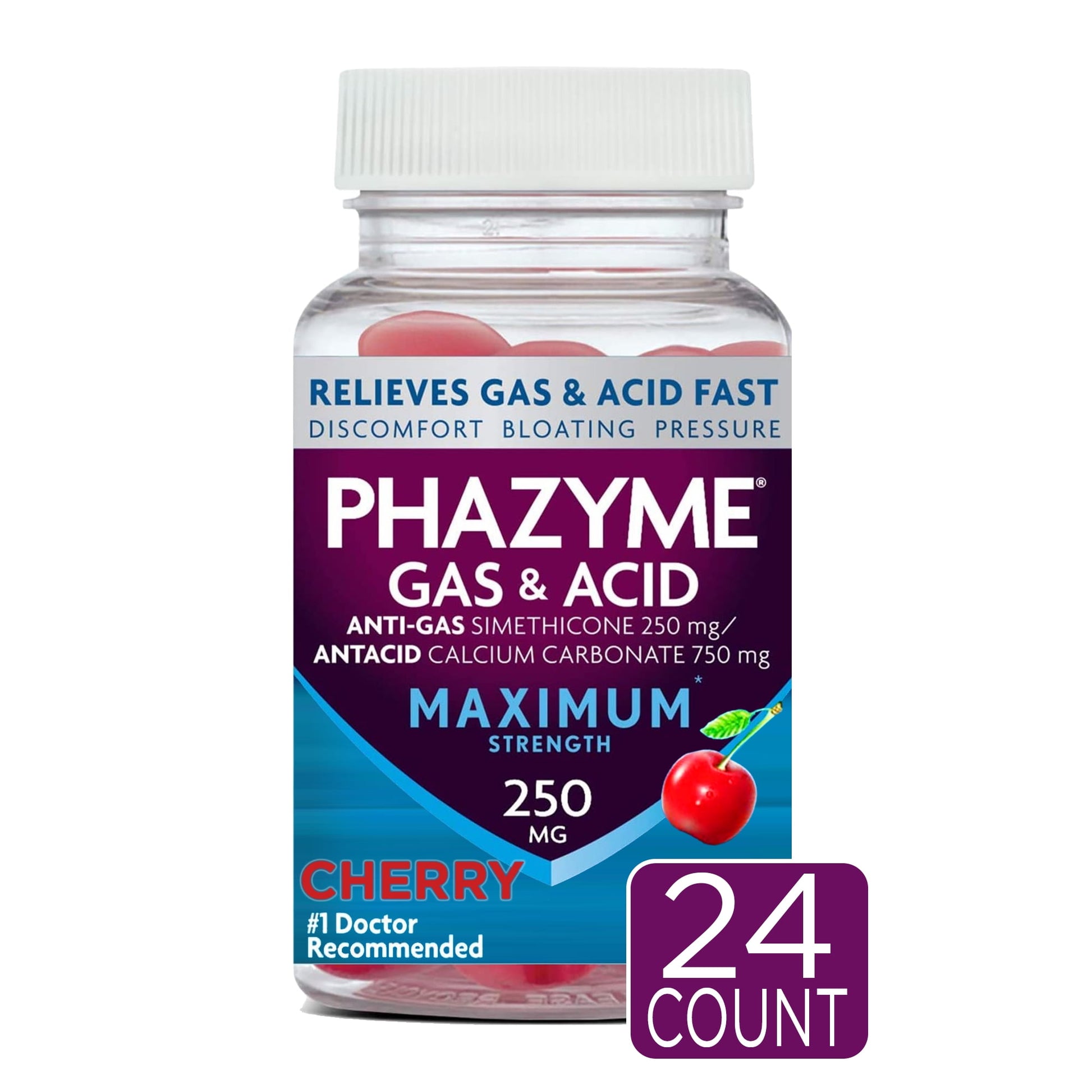 PHAYZE GAS/ACID CW 750-250MG 24