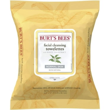 Burt's Bees Facial Cleansing Towelettes with Cucumber & Mint, 30 count