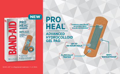 BANDAID PRO HEAL AP 6 LARGE