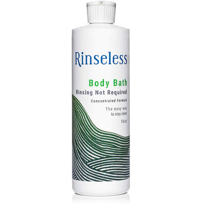 NO RINSE BODY BATH LQ 128OZ