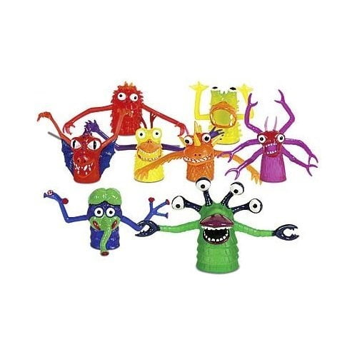 8 MONSTER FINGER PUPPETS