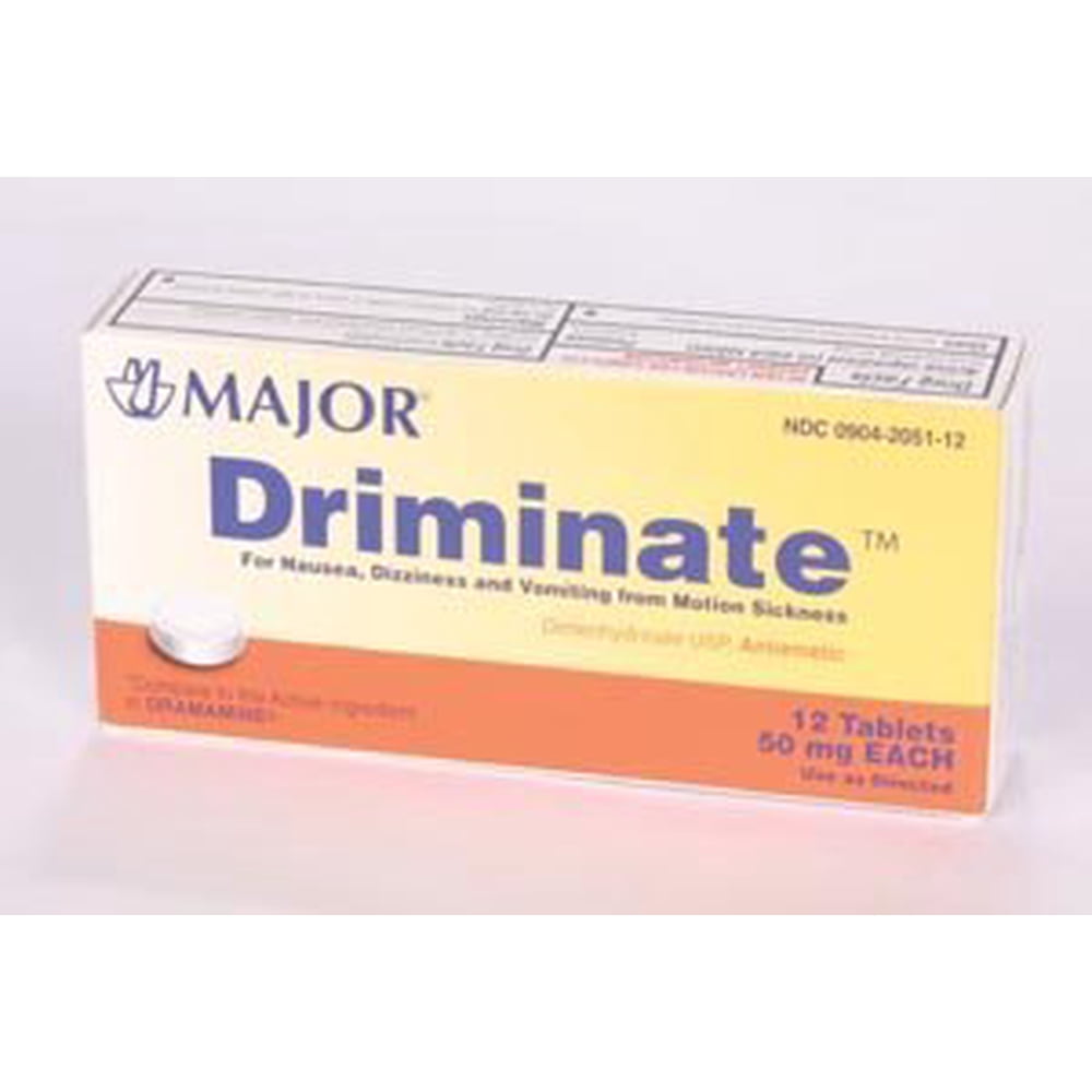 DRIMINATE 50 MG TAB 12