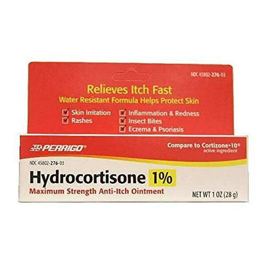 HYDROCORTISONE 1% OINTMENT 28GM PERRIGO