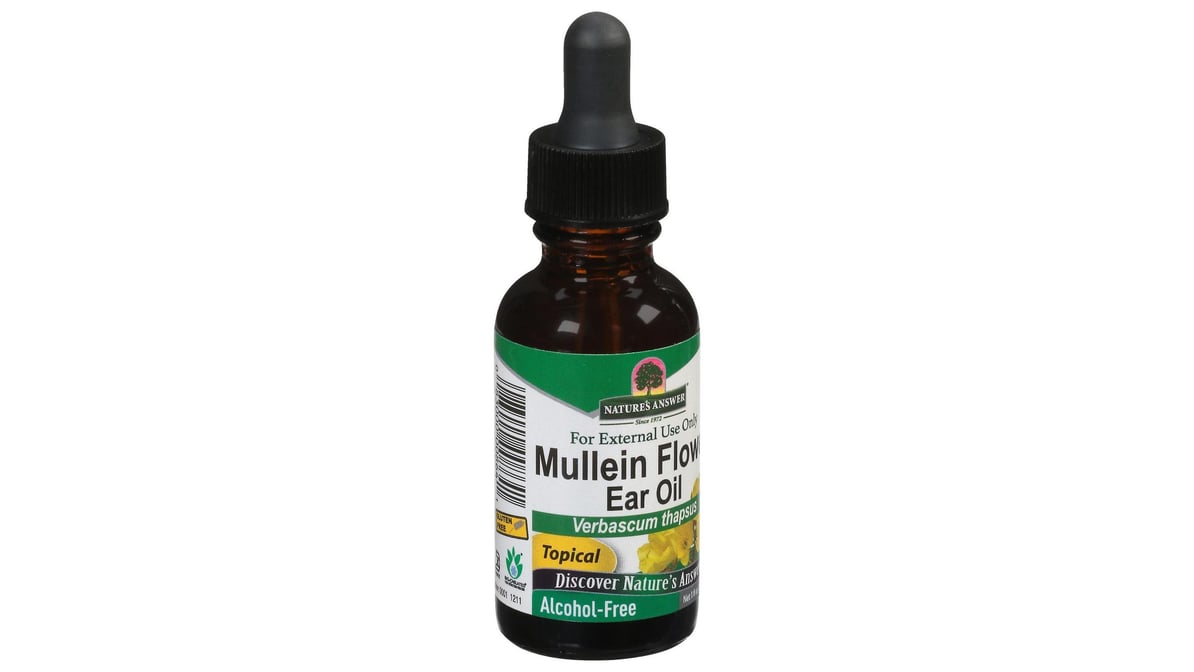 NATURE'S ANSWER MULLEIN FLOWER EAR OIL