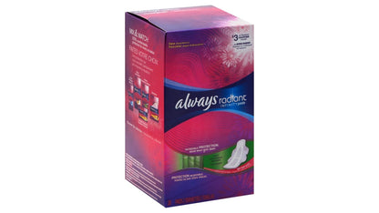 ALWAYS RADIANT FLXFM FLXW REG PAD 18X3CT
