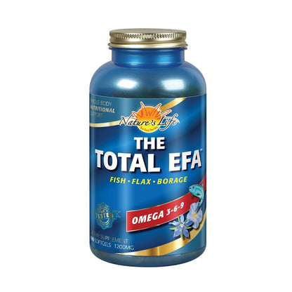 NATURE'S LIFE TOTAL EFA,1200 MG