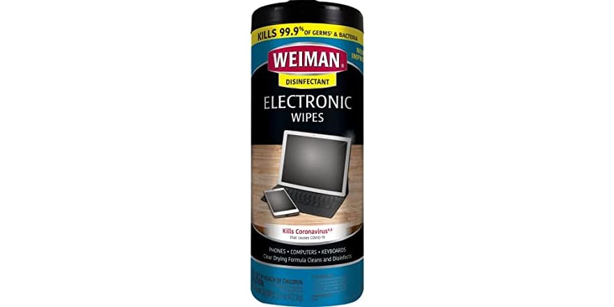 Blow Off Electronic Cleaning Wipes, 44 count