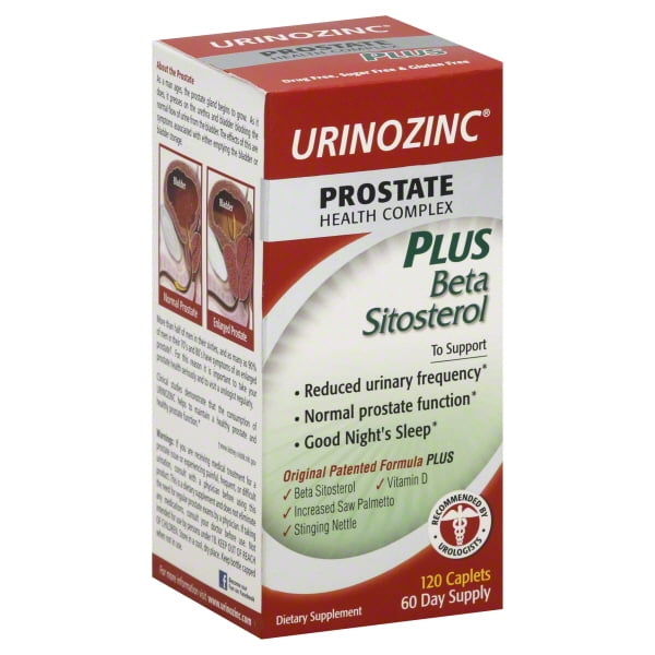 URINOZINC PROSTATE HEALTH COMPLEX 60CT