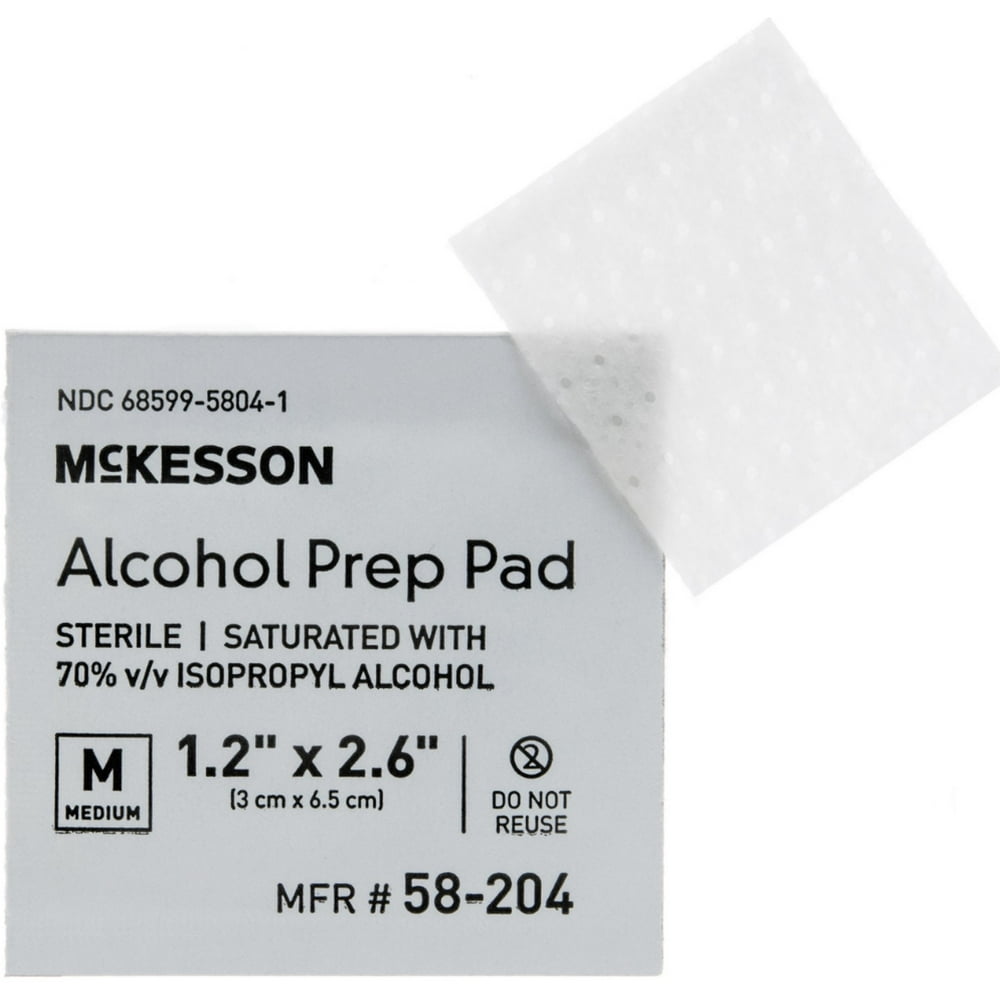 DUK ALCOHOL STRL PREP PAD #853 200CT