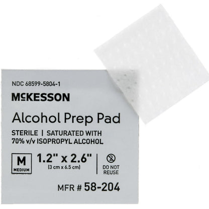 DUK ALCOHOL STRL PREP PAD #853 200CT