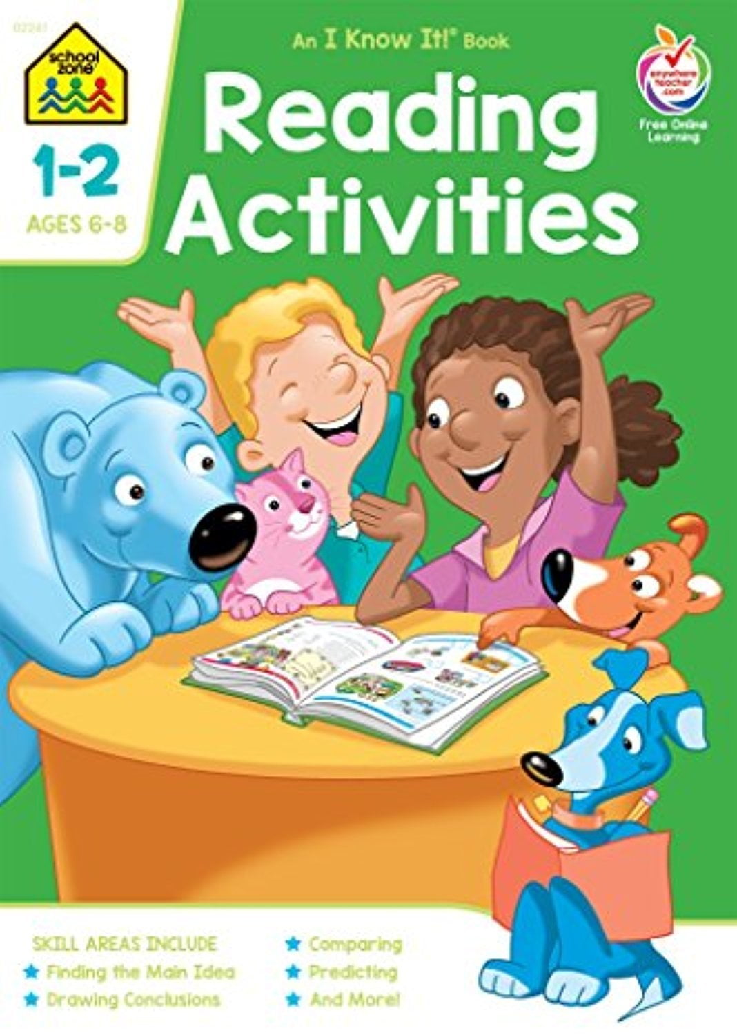 School Zone Beginning Reading Grades 1-2 Workbook