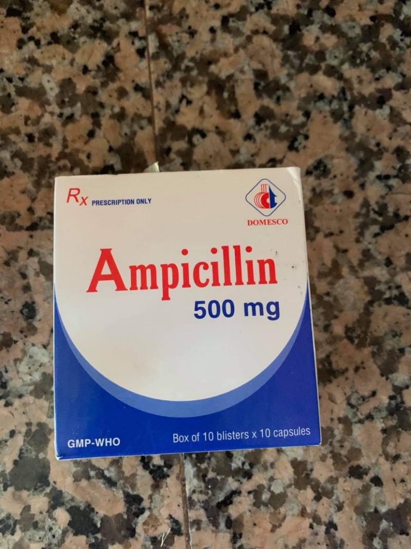 AMPICILLIN TRIH CP 500MG 100