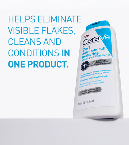 CERAVE 2IN1 ANDRF SH 1% 355ML