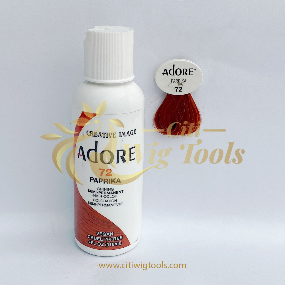 Adore Semi-Permanent Haircolor #072 Paprika 4oz