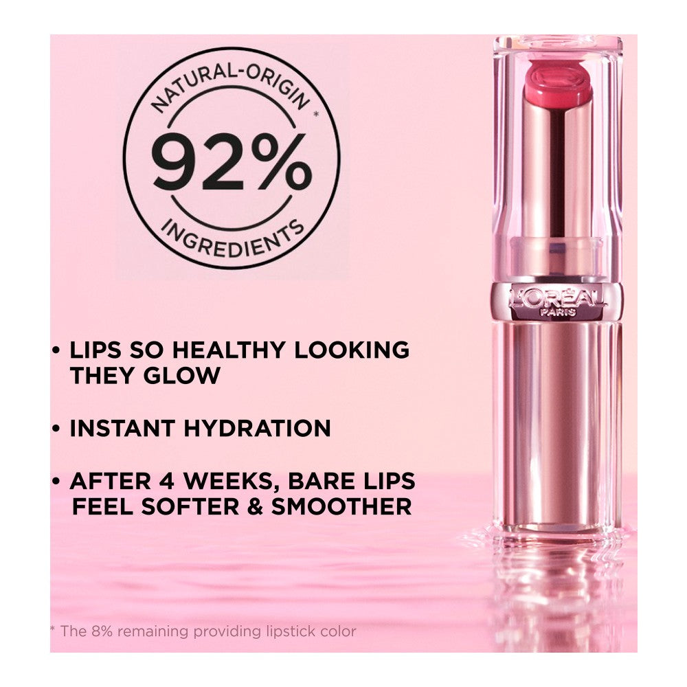 L'ORÉAL PARIS Glow Paradise Balm-in-Lipstick with Pomegranate Extract, 200 Mulberry Bliss, 0.1 oz