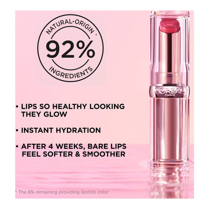 L'ORÉAL PARIS Glow Paradise Balm-in-Lipstick with Pomegranate Extract, 200 Mulberry Bliss, 0.1 oz