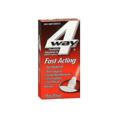 4 WAY FAST ACTING NASAL SPRAY 1 OZ