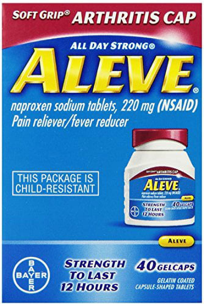 ALEVE 220MG ARTHRITIS GELCAPS 40CT