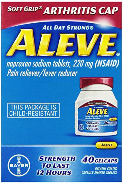 ALEVE 220MG ARTHRITIS GELCAPS 40CT