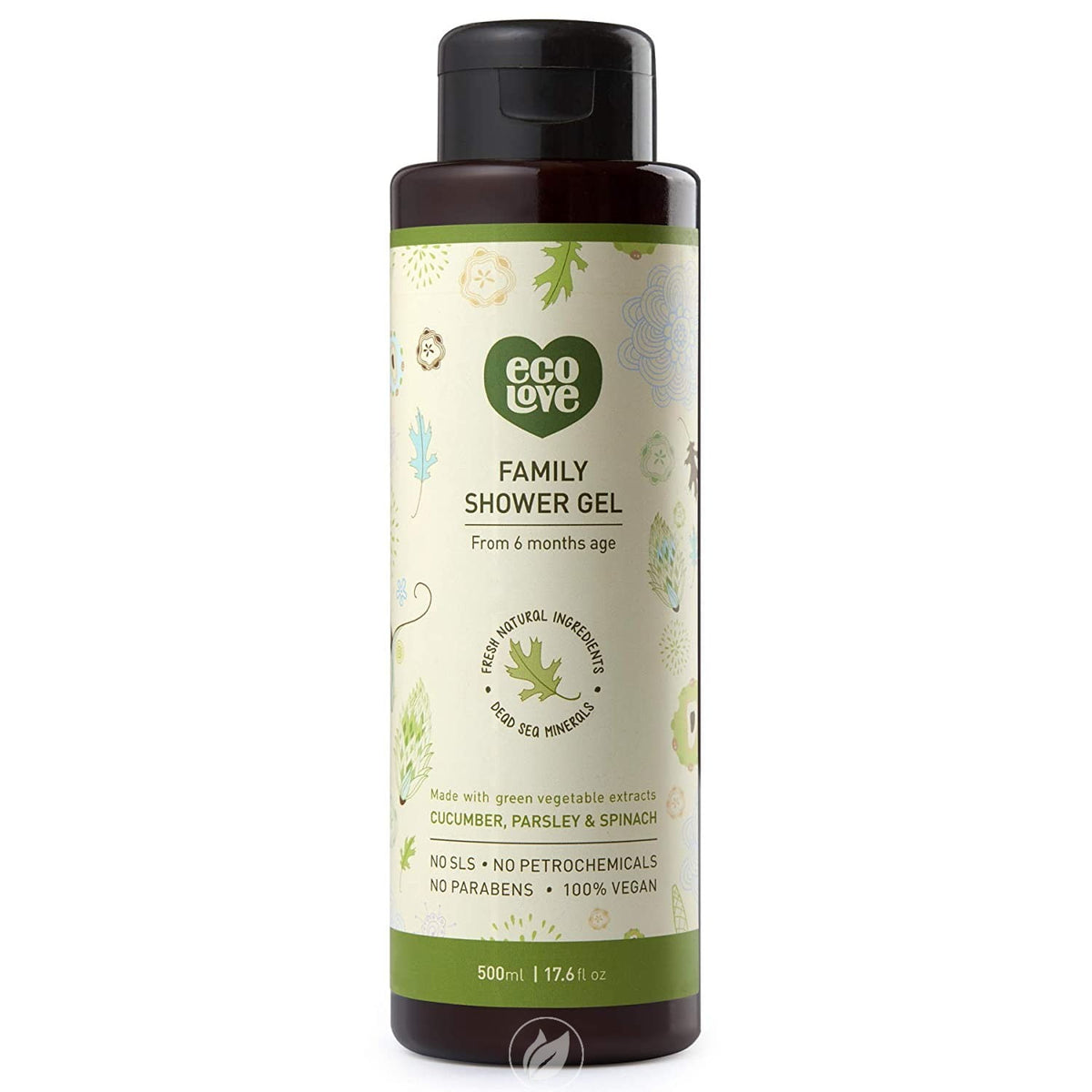 ECOLOVE SHOWER GEL,PURPLE FRUIT