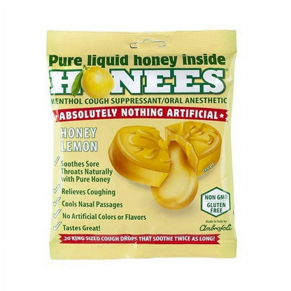 HONEES CGH DRPS,XL,HONEY MENTHL