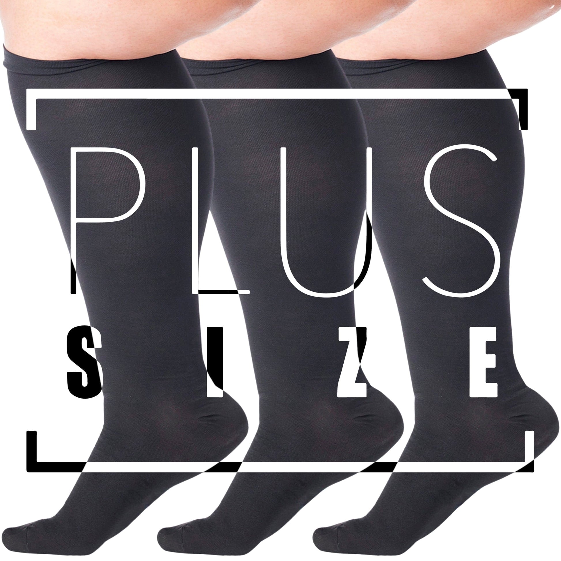 GNP SOCK UNISX OVR CALF 15-20MMHG WHT XL