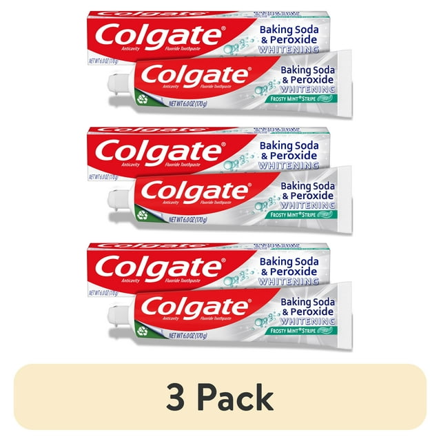 COLGATE B/SODA PEROX WHITE GEL F/MNT 6OZ