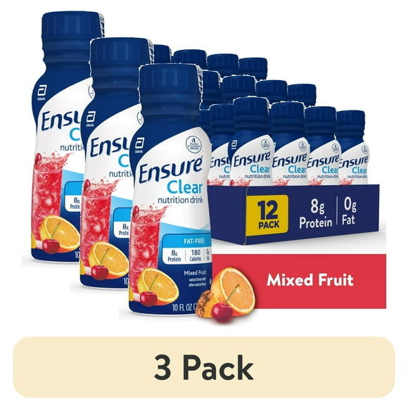 ENSURE CLEAR LQ 24X237ML M/BRY
