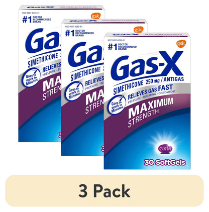 GAS-X GC 250MG 30 SFG MS