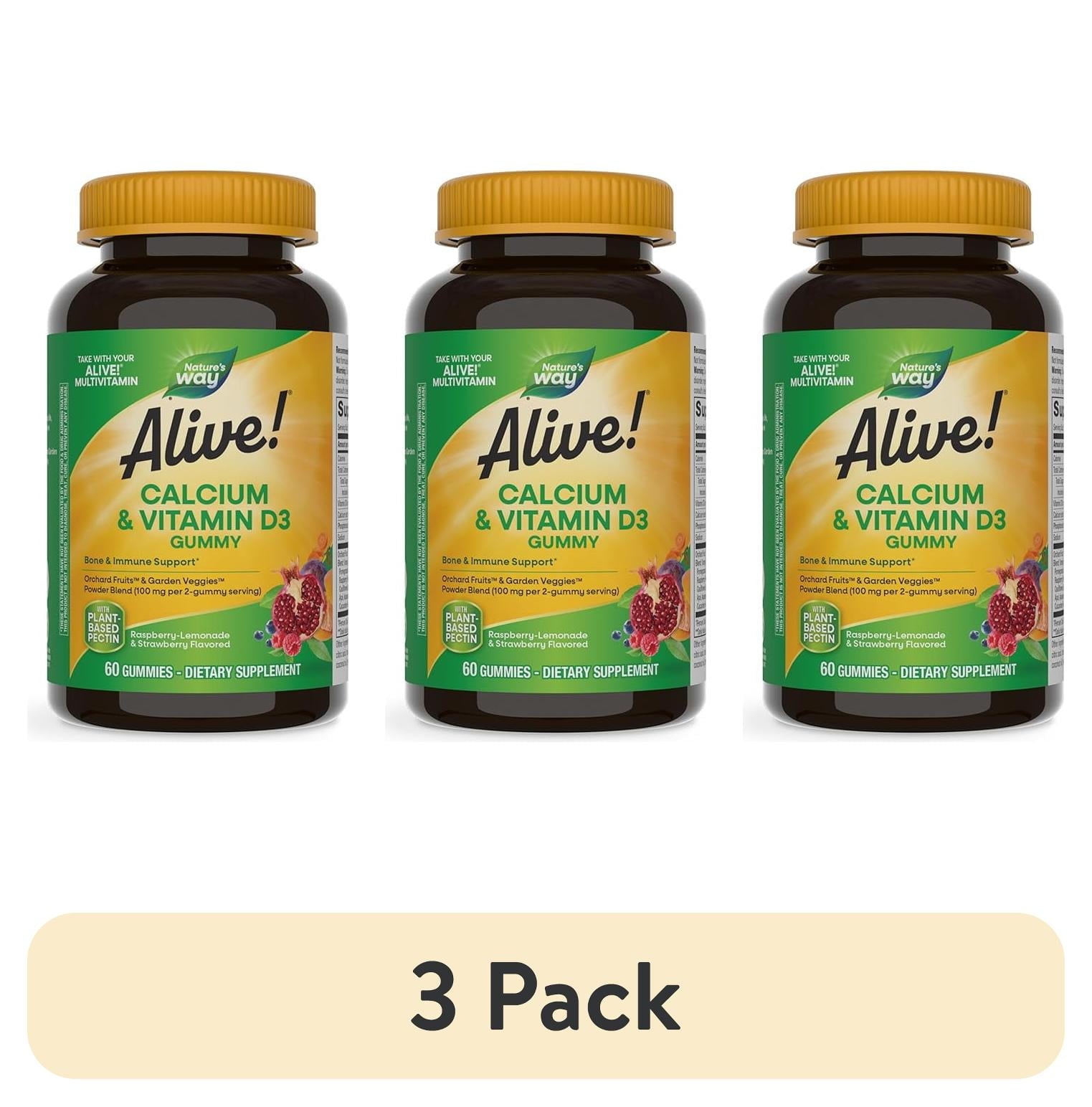 NATURE'S WAY ALIVE! CALCIUM GUMMIES