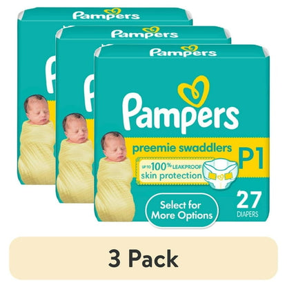 PAMPERS SWADDLERS BF 26 JMBO S3