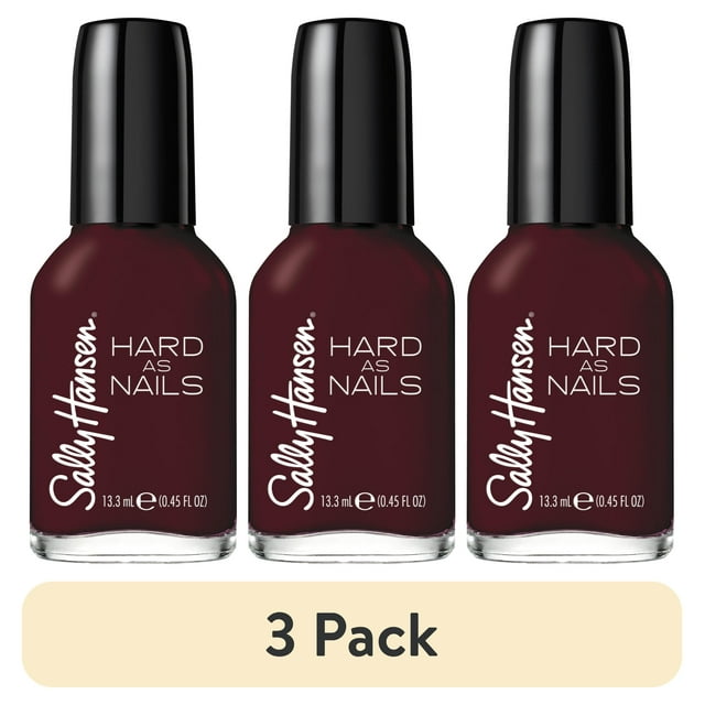 Sally Hansen  Hard as Nails Color - Iridescent Sea - Garnet Attention - 0.45 fl oz.