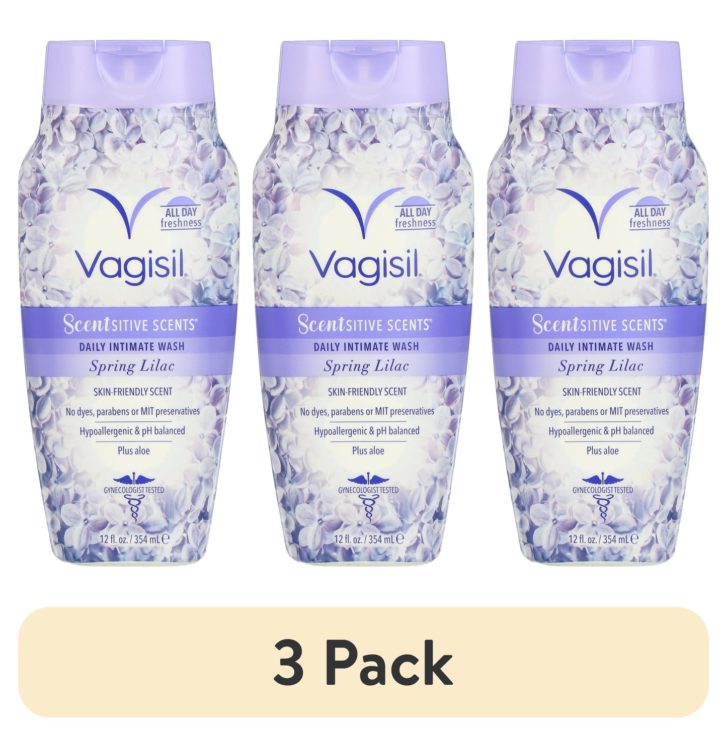 VAGISIL WASH SPRING LILAC   12Z