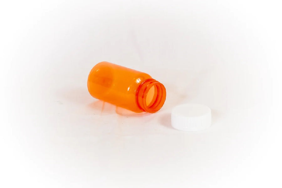 COLORSAFE RC VIALS - AMBER 30 DRAM W/CAP